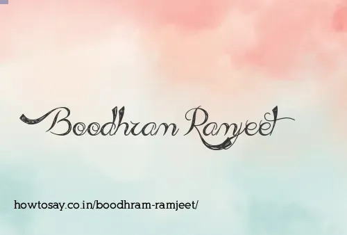 Boodhram Ramjeet