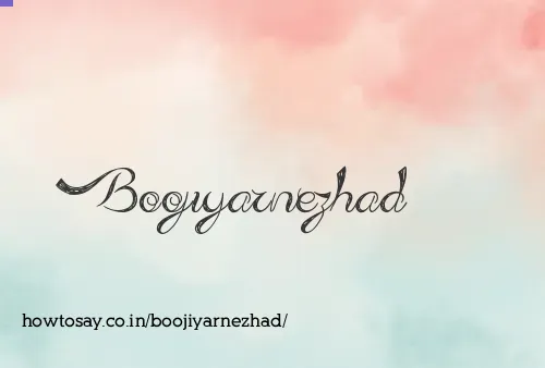 Boojiyarnezhad