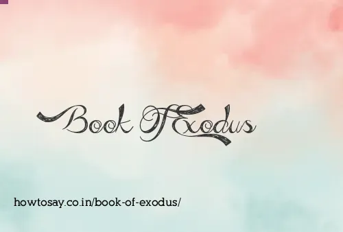 Book Of Exodus