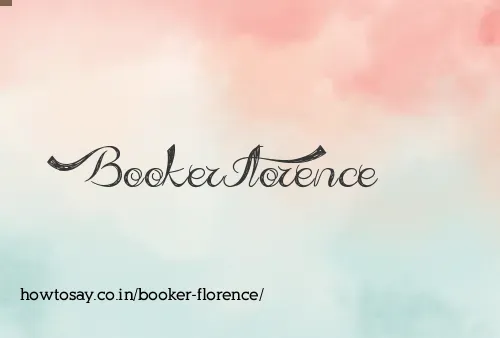Booker Florence