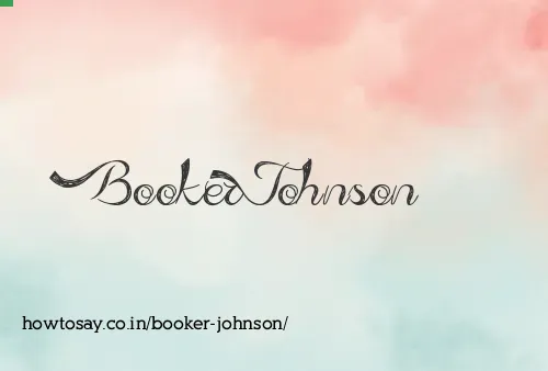 Booker Johnson