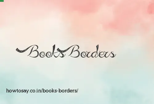 Books Borders
