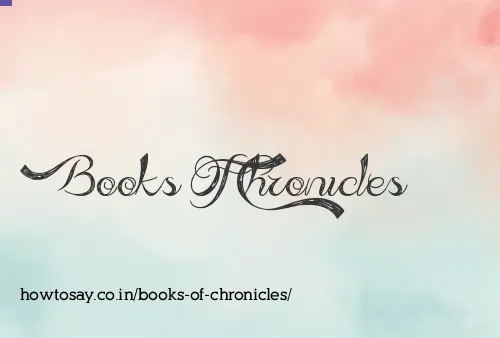 Books Of Chronicles