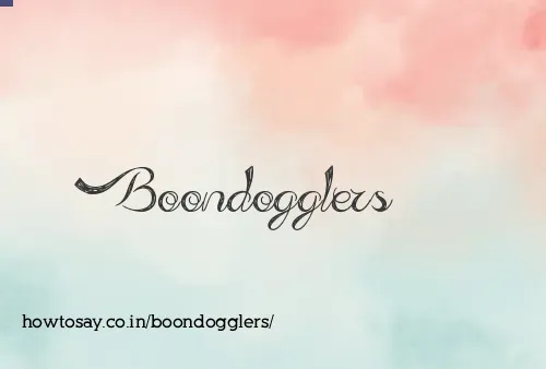 Boondogglers
