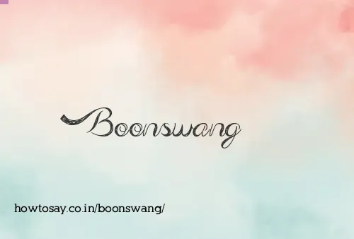 Boonswang