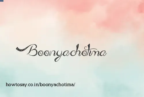 Boonyachotima