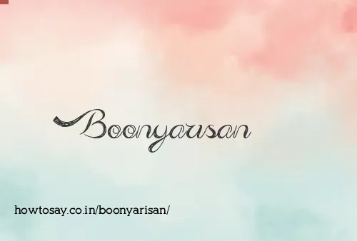 Boonyarisan