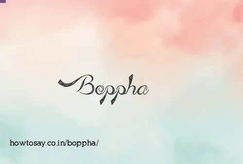 Boppha