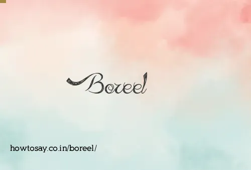 Boreel