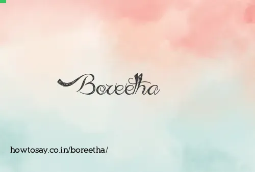 Boreetha