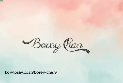Borey Chan