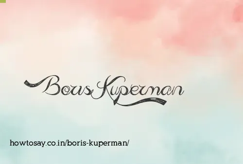 Boris Kuperman