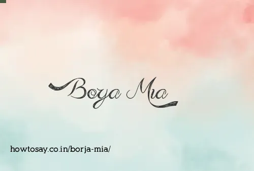 Borja Mia