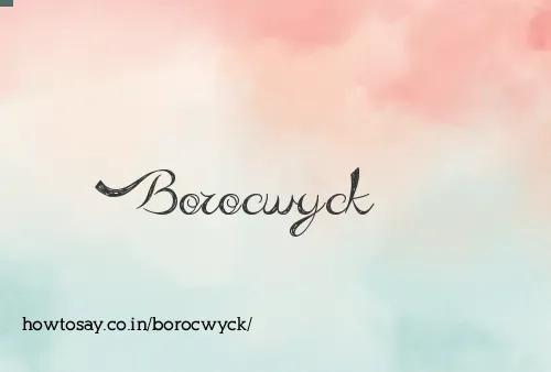 Borocwyck