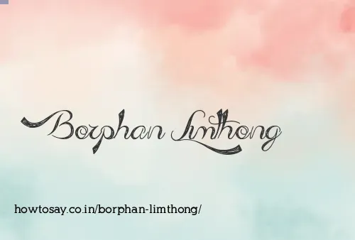 Borphan Limthong