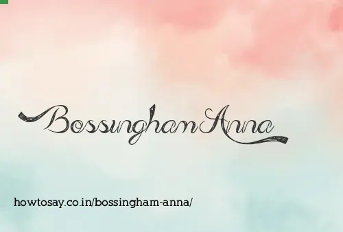Bossingham Anna