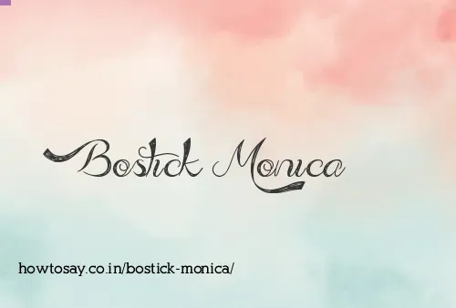 Bostick Monica