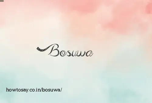 Bosuwa