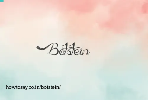 Botstein