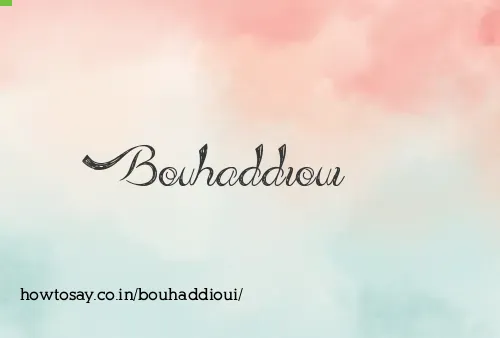 Bouhaddioui