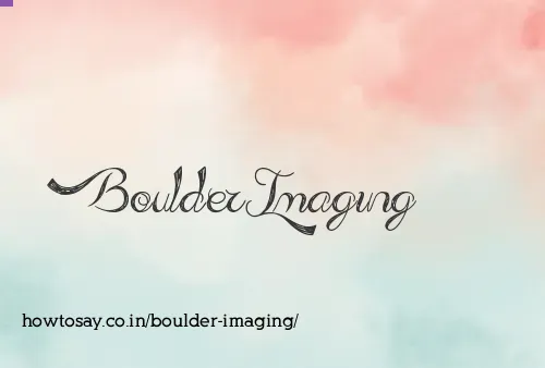 Boulder Imaging