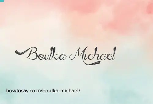 Boulka Michael