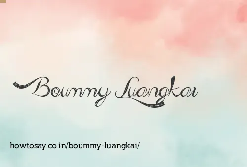 Boummy Luangkai