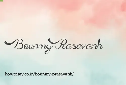 Bounmy Prasavanh