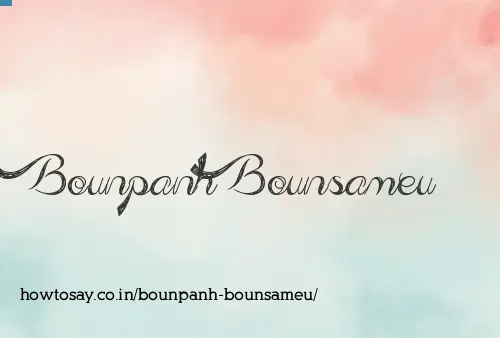 Bounpanh Bounsameu