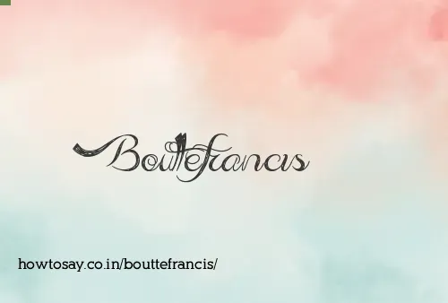 Bouttefrancis