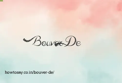 Bouver De