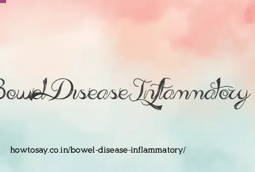 Bowel Disease Inflammatory