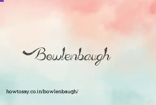 Bowlenbaugh