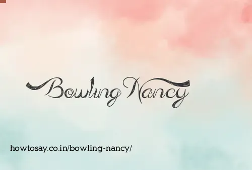 Bowling Nancy