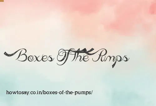 Boxes Of The Pumps