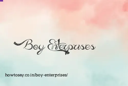 Boy Enterprises