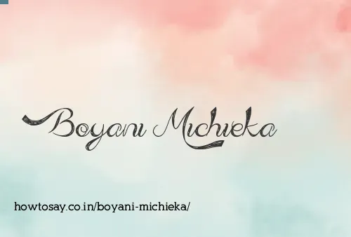 Boyani Michieka