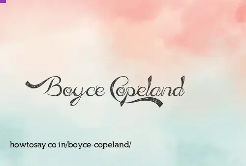 Boyce Copeland
