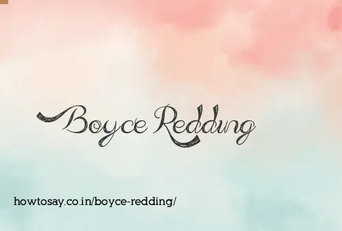 Boyce Redding