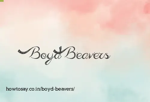 Boyd Beavers