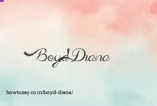 Boyd Diana
