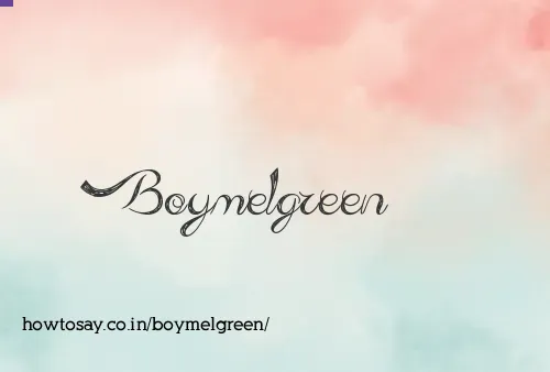Boymelgreen