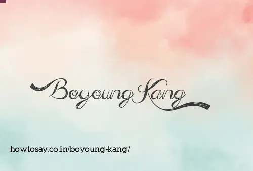 Boyoung Kang