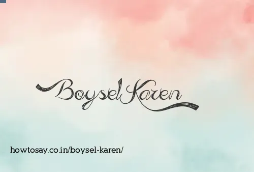 Boysel Karen