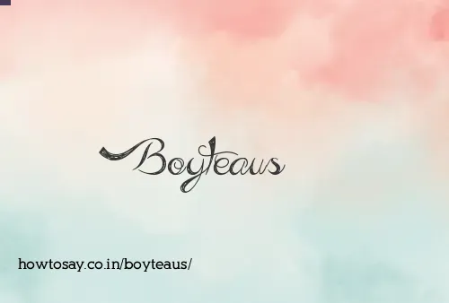 Boyteaus