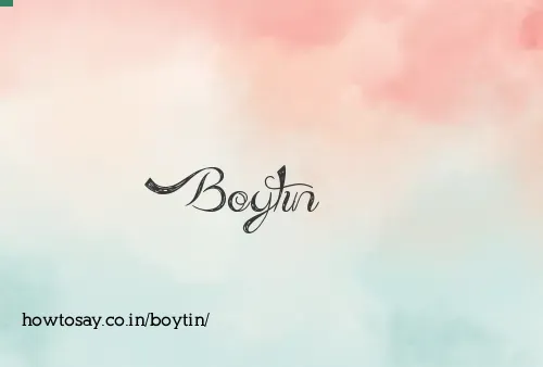 Boytin