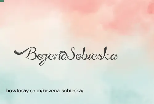 Bozena Sobieska