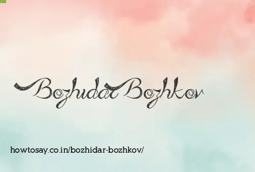 Bozhidar Bozhkov