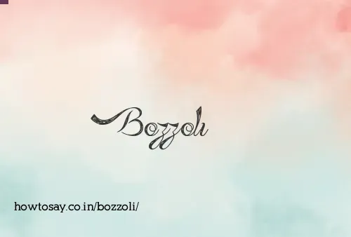 Bozzoli