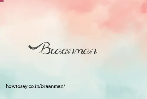 Braanman